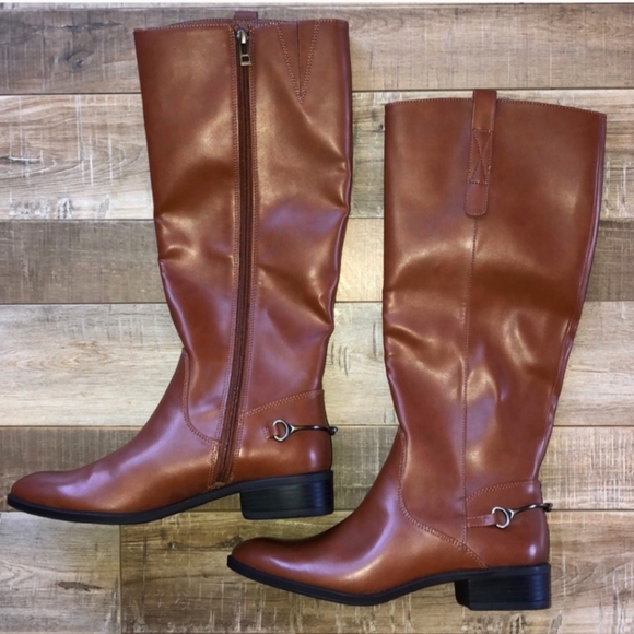 Sam and Libby Brown Riding Boots - Picture 2 of 4